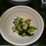 金澤屋牛肉店 - 漬物～おみ漬(R5.4.28撮影)