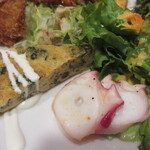 ジュイップ - タコのマリネ、オムレツ他