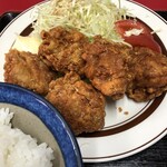 小西食堂 - 唐揚げ定食