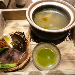 エースホテル京都 - 海藻のしゃぶしゃぶ