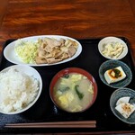 Sauna Shikiji - しょうが焼定食