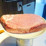 生ホルモン処 おさむちゃん。 - シャトーブリアン(香川産オリーブ牛A5)