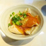 生ホルモン処 おさむちゃん。 - ミノ湯引き(酢味噌)
