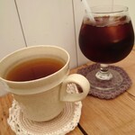 喫茶 tameiki - 薬膳茶～風月(ふげつ)～600円、tameikiブレンドアイス580円✨デザートセットでそれぞれ△50円。