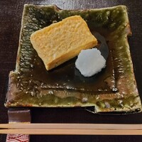 蕎麦おさめ - 卵焼き