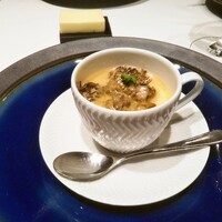 アーティショー - アミューズ　モーリーユ茸とフォアグラのフラン