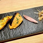 Oikawa - 桜鱒田楽/桜鱒醤油