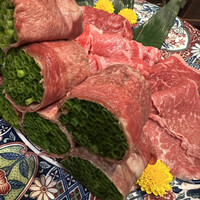 黄金出汁しゃぶと江戸前寿司 肉のあさつ 梅田お初天神店 - 