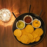 3 types of tortilla dips