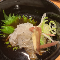 長宗我部 銀座 - どろめ