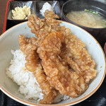 やなぎ家 - ミニあなご天丼