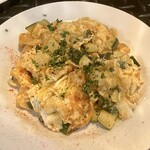 ティオ・ダンジョウ - ズッキーニ入りスクランブルエッグ800円