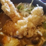 Oni Ha Soto Fuku Ha Uchi - トッピングに「バナナ天」なんてのもあります！