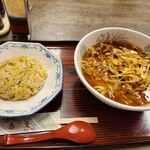 Kei ai - ネギラーメン半炒飯セット