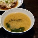 個室居酒屋 星野水産・豊海 - お味噌汁