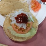 バッファローキング - タコスソースを掛けたら