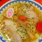 赤湯ラーメン 龍上海 - 赤湯からみそラーメン(辛味噌少な目)￥950税込み(R5.4.28撮影)