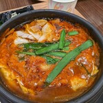 牛角 焼肉食堂 - 石鍋豆腐チゲ