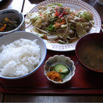 大阪屋 - 野菜炒め定食