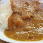 カレーヤ - カツカレー　アップ写真
