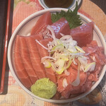 たいら食堂 - 鮪三種丼(理想的すぎて逆に何これ