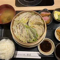 豚しゃぶ せいろ蒸し 豚匠 なんば邸 - 