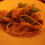 クオーレ・フォルテ - あさりとしし唐のオイルベース