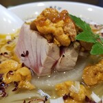 Rock’anDo - 雲丹鮪そば（冷）