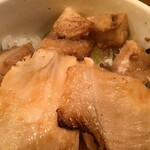 Kakushou Fuji - 叉焼丼の3種のチャーシューアップ