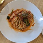 イタリアンバール GOCHI - 厚切りベーコンが嬉しいトマトパスタ