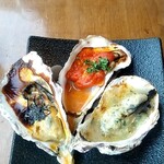 トリニティ オイスター ハウス - 焼き牡蛎
