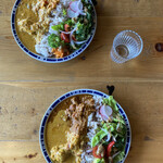 まっさんち - 2種盛り、ボリュームあり