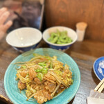 鉄板居酒屋夢はな - 米沢牛の黒味噌ホルモン