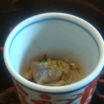 比良山荘 - 岩魚の和え物