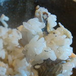 比良山荘 - 鮎ご飯　いただきまぁ～す♪