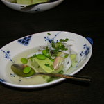 丹華麗 - 枝豆と豆乳の玉子豆腐