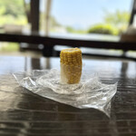 明礬 湯の里 - ①とうもろこし200円