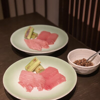 しゃぶしゃぶ ちり禅 - 鮪のしゃぶしゃぶ