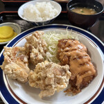 竹田丸福 - ①とり南蛮定食900円