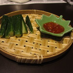 しゃぶしゃぶ 横手豚玄亭 - きゅうり！