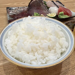 Sushikappou Kohaba - 刺身定食(¥1,400)　ご飯