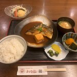 よいきげん - サバ味噌煮ランチ【2023.4】