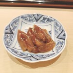 すし 良月 - ホタルイカの沖漬け風