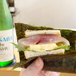 スシコーヒー - 〆鯖サンド