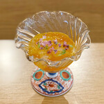 スシコーヒー - のれそれの黄身醤油