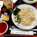 甘味茶房 かすが - 芋そうめんのセット、「芋づくし」。