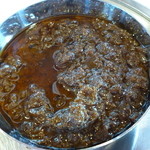 タンドールランチの日替わりカレー、今回はマハラジャカレー♪