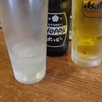 Motsuyaki Goen - シャリキンホッピーと生ビール