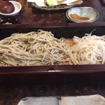 Teuchi Hyakugei Nakanomori - 蕎麦二種盛り
