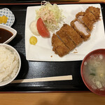 Yumoto Iwamizawa Onsen Nagomi - 特厚カツ定食
